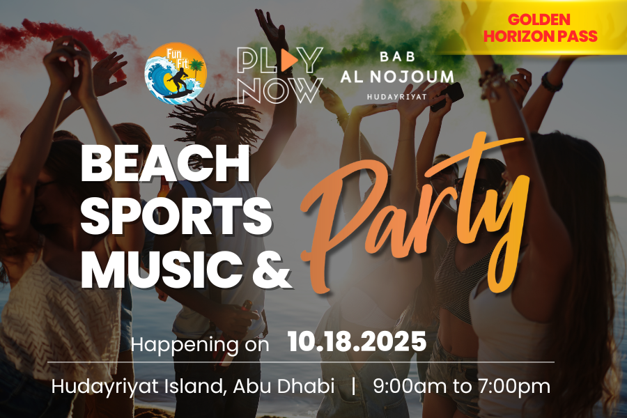 Beach Sports Music & Party GOLDEN HORIZON Package